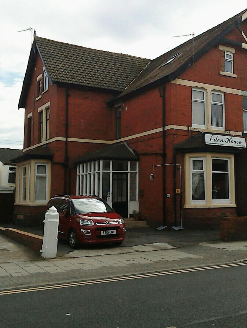 Eden House Bed & Breakfast Blackpool Eksteriør bilde